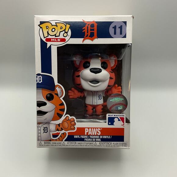 MLB - Paws (Detroit Tigers) #11 - Funko Mascots - Picture 1 of 6